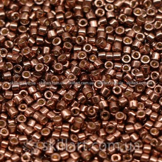 Бисер DB-1843 Miyuki Delica Beads 11/0 (металлик, бронзовый топаз)